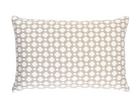 Betwixt Pillow Cover in Stone, Schumacher Textiles
