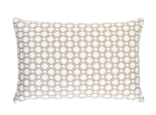 Betwixt Pillow Cover in Stone, Schumacher Textiles
