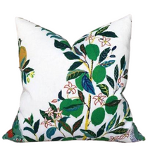 Citrus Garden Pillow Cover in Primary, Indoor Outdoor Pillows, Schumacher Textiles