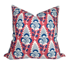 Cornwall Floral Pillow Cover in Red