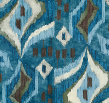 Artesian Velvet Pillow Cover in Mineral, Thibaut Pillows