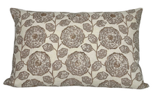 Freedia Pillow Cover in Sepia, Susan Connor Textiles