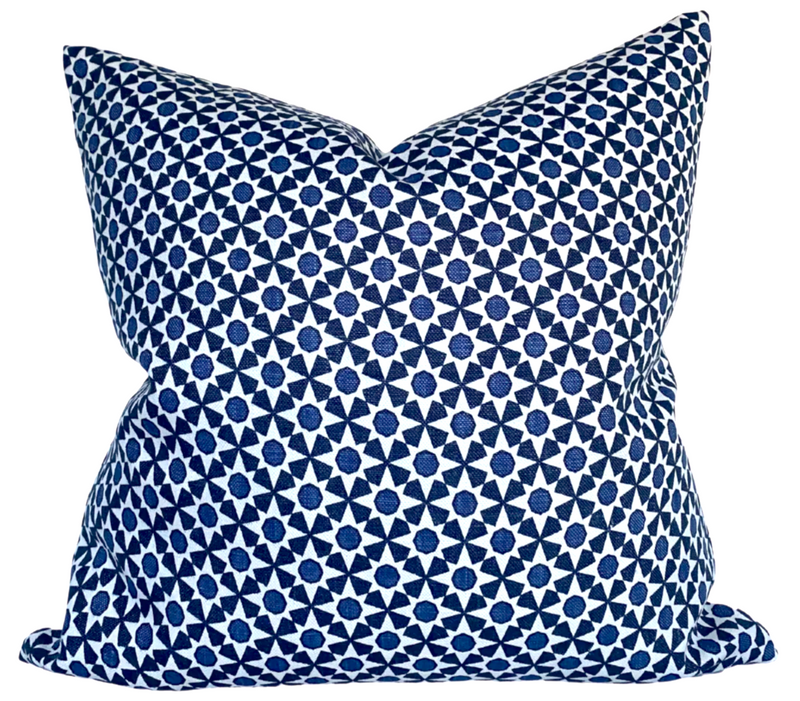 Ready to Ship, 20x20, Serendipity Pillow Cover in Blue