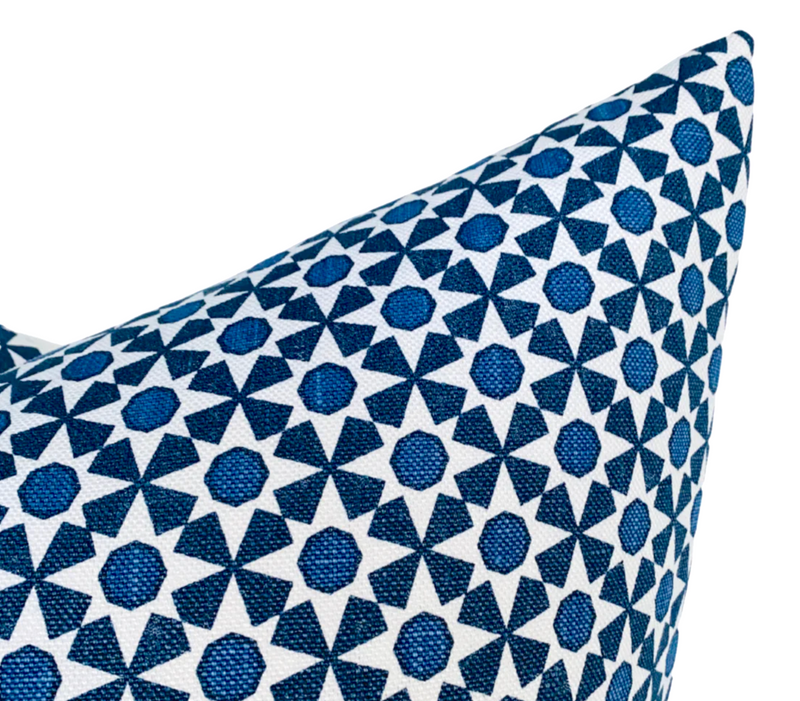 Ready to Ship, 20x20, Serendipity Pillow Cover in Blue