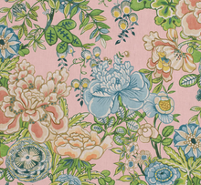 Peony Garden Floral Pillow Cover in Blush