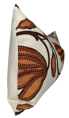 Desert Floral Pillow Cover in Ochre, Thibaut Pillows