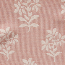 Asha Pillow Cover in Pink + Ivory, Peter Dunham Textiles