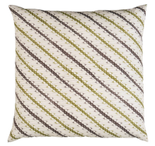 Ronnie Pillow Cover in Green, Schumacher Textiles