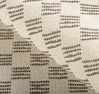 Stroll Pillow Cover in Ivory Brown, Kelly Wearstler Textiles
