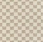Stroll Pillow Cover in Ivory Brown, Kelly Wearstler Textiles