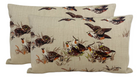 Pointers Covey Pillow Cover in Tan Brown, Schumacher Textiles