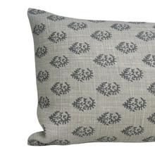 Rajmata Pillow Cover in Grey, Peter Dunham Textiles