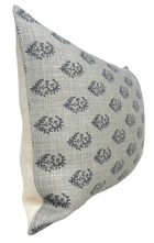 Rajmata Pillow Cover in Grey, Peter Dunham Textiles
