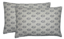 Rajmata Pillow Cover in Grey, Peter Dunham Textiles