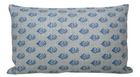 Rajmata Pillow Cover in Mist Indigo, Peter Dunham Textiles