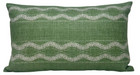 Zanzibar Pillow Cover in Green, Peter Dunham Textiles