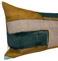 District Pillow Cover in Tobacco, Kelly Wearstler Textiles