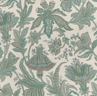 Breckenridge Floral Pillow Cover in Sage, Thibaut Pillows