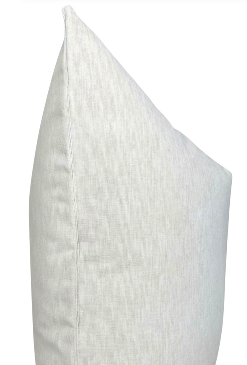 Ready to Ship, 20x20, Riff Velvet Pillow Cover in Oyster