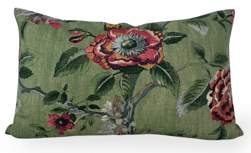 Ready to Ship, 12x20, Forest Lodge Pillow Cover in Green