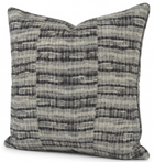 Thalassa Pillow Cover in Charcoal 05, Zak + Fox Textiles
