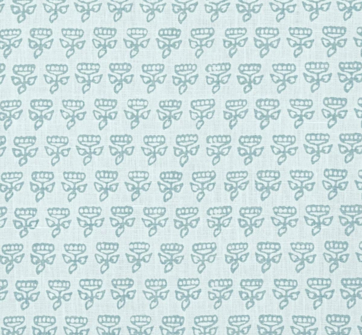 Mimi Floral Pillow Cover in Sky, Thibaut Pillows