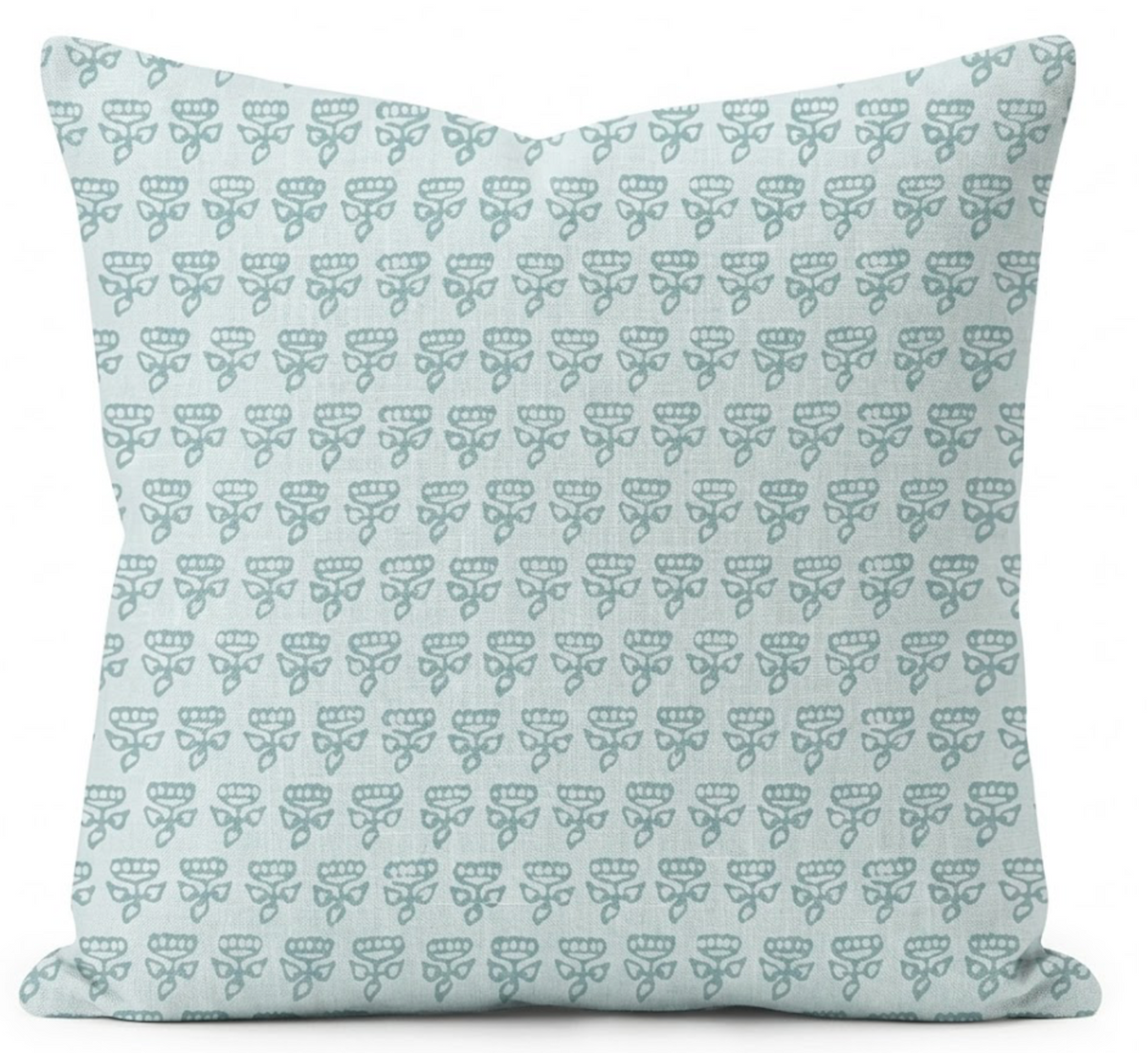 Mimi Floral Pillow Cover in Sky, Thibaut Pillows