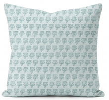 Mimi Floral Pillow Cover in Sky, Thibaut Pillows