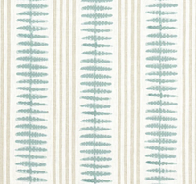 Indo Stripe Pillow Cover in Seaglass, Thibaut Pillows