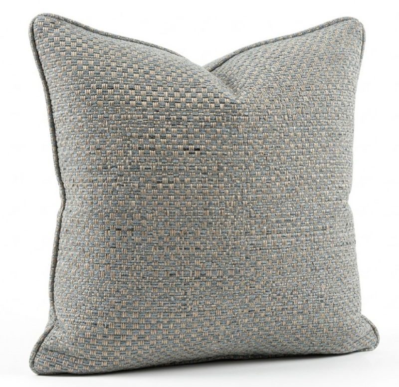 Montreux Woven Pillow Cover in Spa, Pollack Textiles