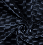 Marlow Cut Velvet Pillow Cover in Midnight