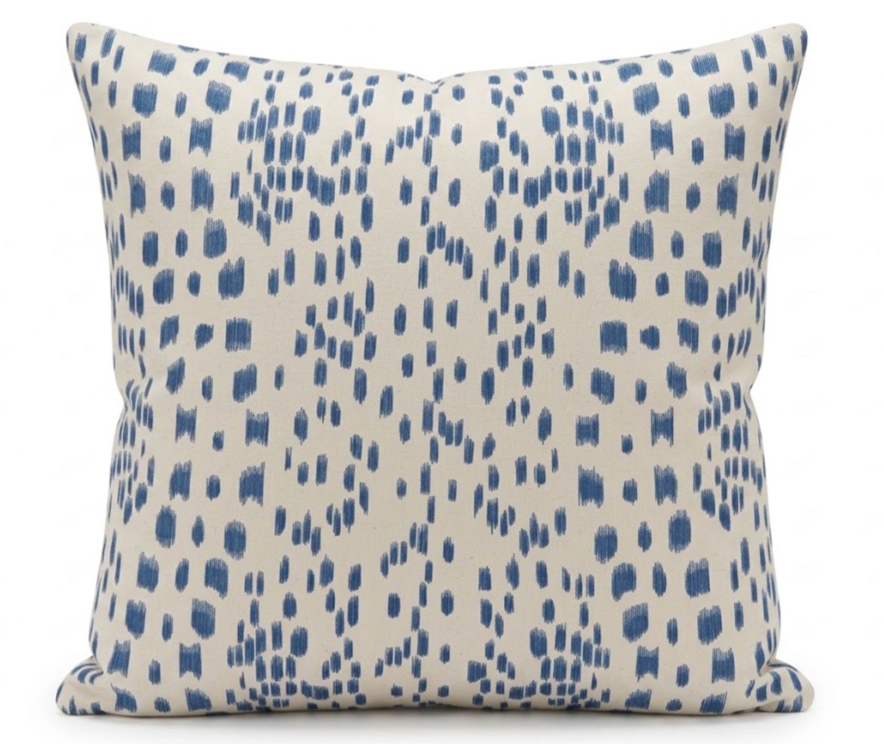 Les Touches Pillow Cover in Cadet Blue