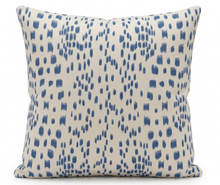 Les Touches Pillow Cover in Cadet Blue