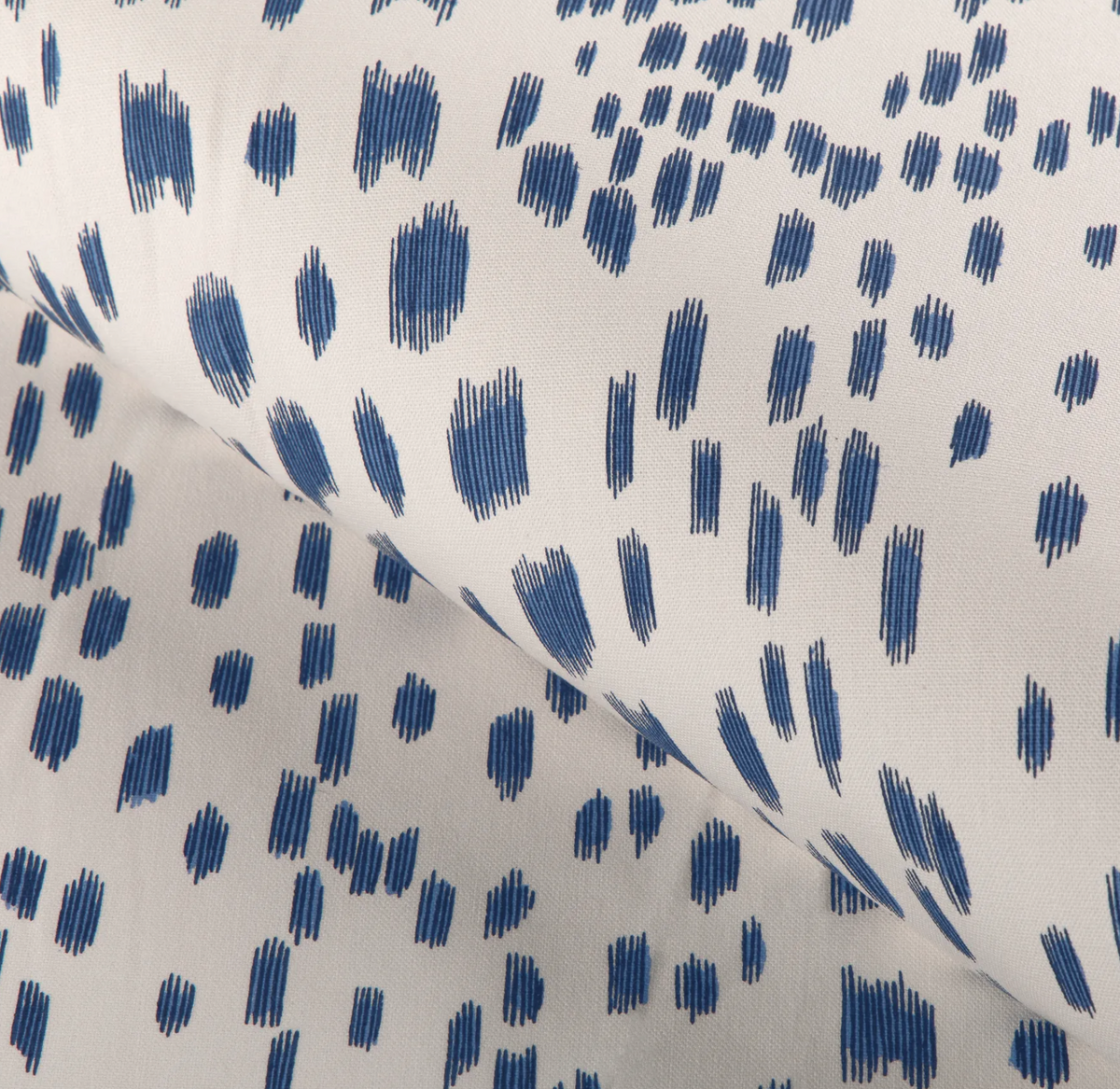 Les Touches Pillow Cover in Cadet Blue