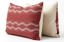 Zanzibar Pillow Cover in Red, Peter Dunham Textiles