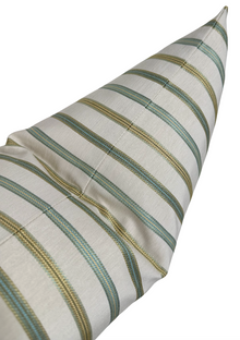 Veranda Woven Pillow Cover in Golden Sage