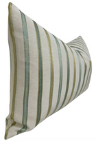 Veranda Woven Pillow Cover in Golden Sage