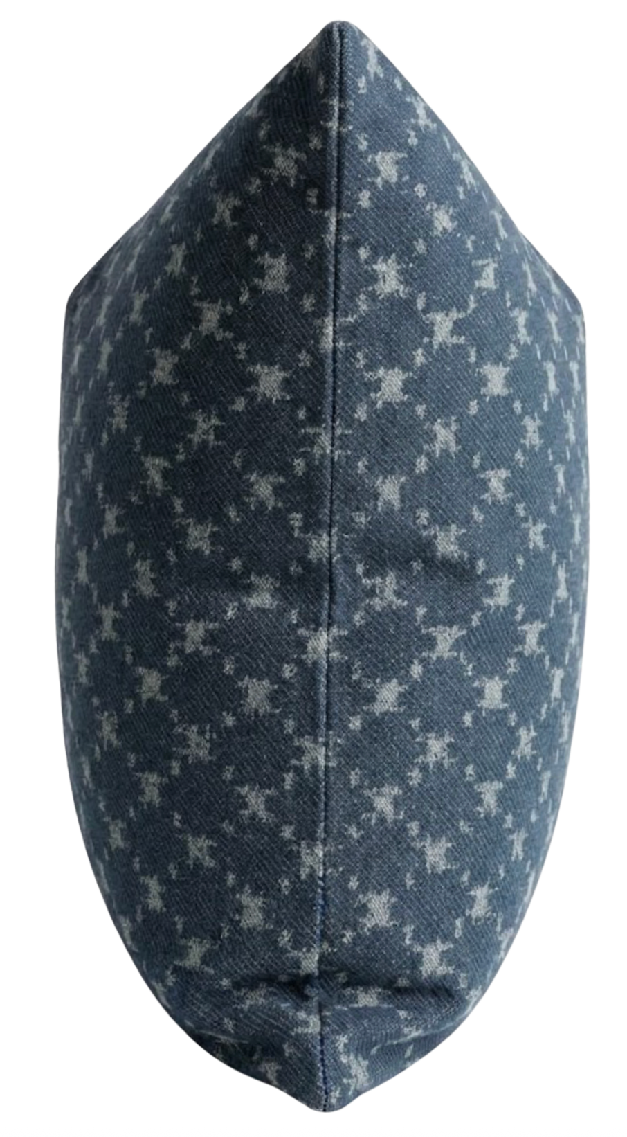 Tonga woven indoor outdoor pillow cover in Indigo, McLaurin + Piercy Textiles, photo 3