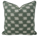 Willow Way woven pillow cover in Blue Spruce, Perennials Textiles, front view