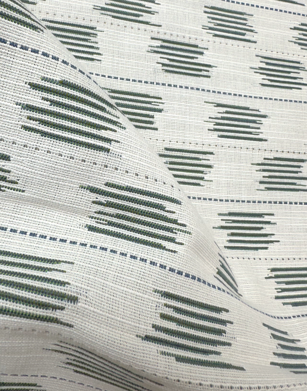 Willow Way woven indoor outdoor pillow cover in Spruce, Perennials Textiles, photo 5