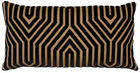 Vanderbilt Velvet Pillow Cover in Tortoise, angled view