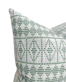 Souk Pillow Cover in Green, Peter Dunham Textiles