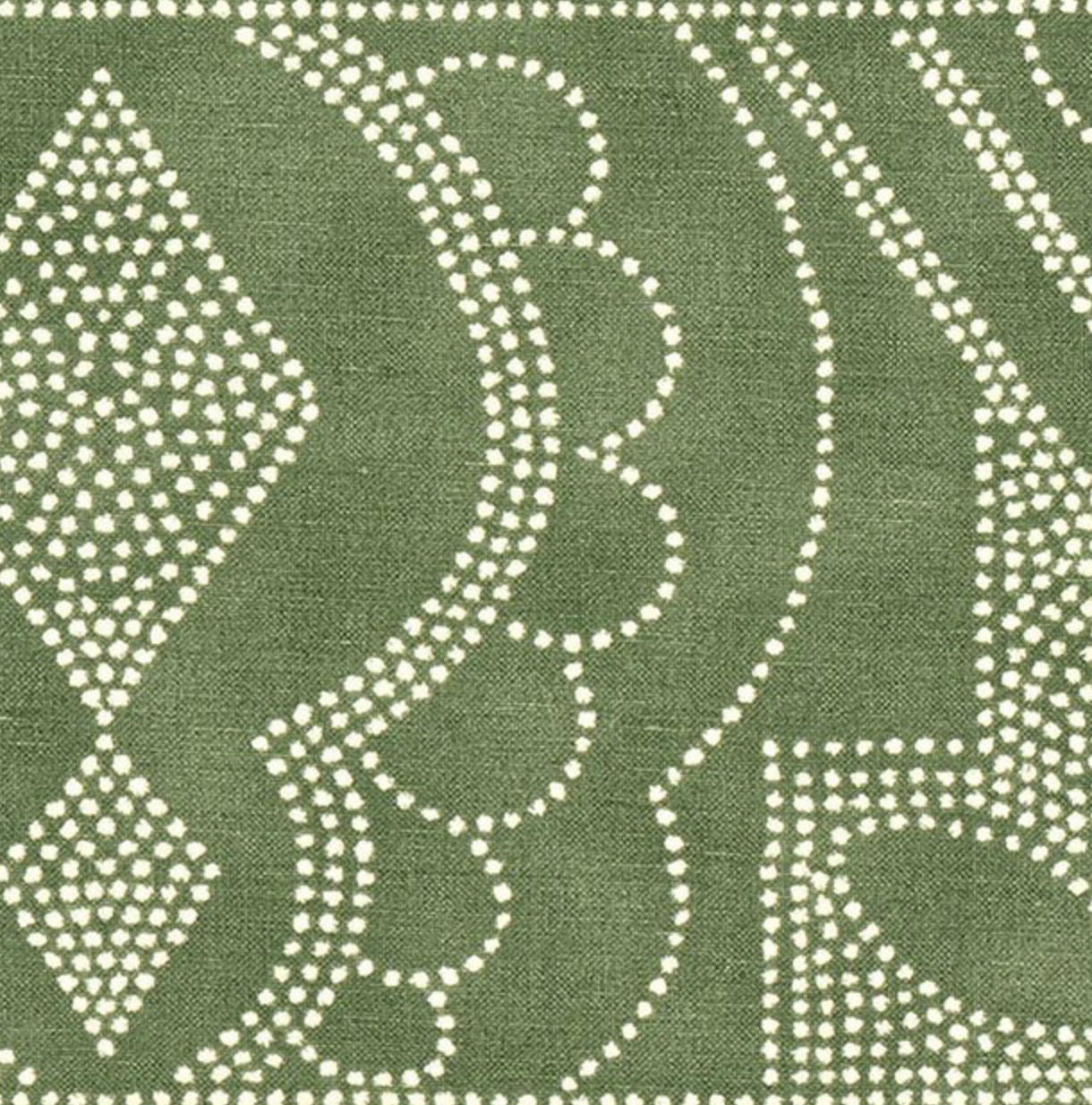 Ready to Ship, 20x20 Medinas Pillow Cover in Green, Thibaut Pillows
