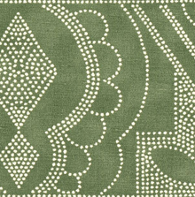 Ready to Ship, 20x20 Medinas Pillow Cover in Green, Thibaut Pillows