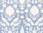 Chenonceau Pillow Cover in Sky, Schumacher Textiles
