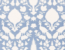 Chenonceau Pillow Cover in Sky, Schumacher Textiles