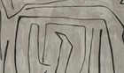 Graffito Pillow Cover in Graphite, Kelly Wearstler Textiles
