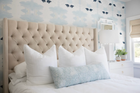 Speckled Pillow Cover in Cloud Blue