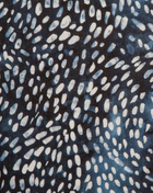 Speckled Pillow Cover in Navy Blue, Rebecca Atwood Textiles