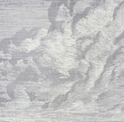 Cloud Toile Pillow Cover in Fog Grey, Schumacher Textiles